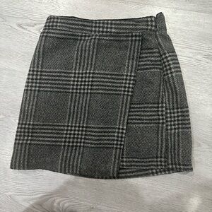 Abercrombie & Fitch Plaid Mini Skirt